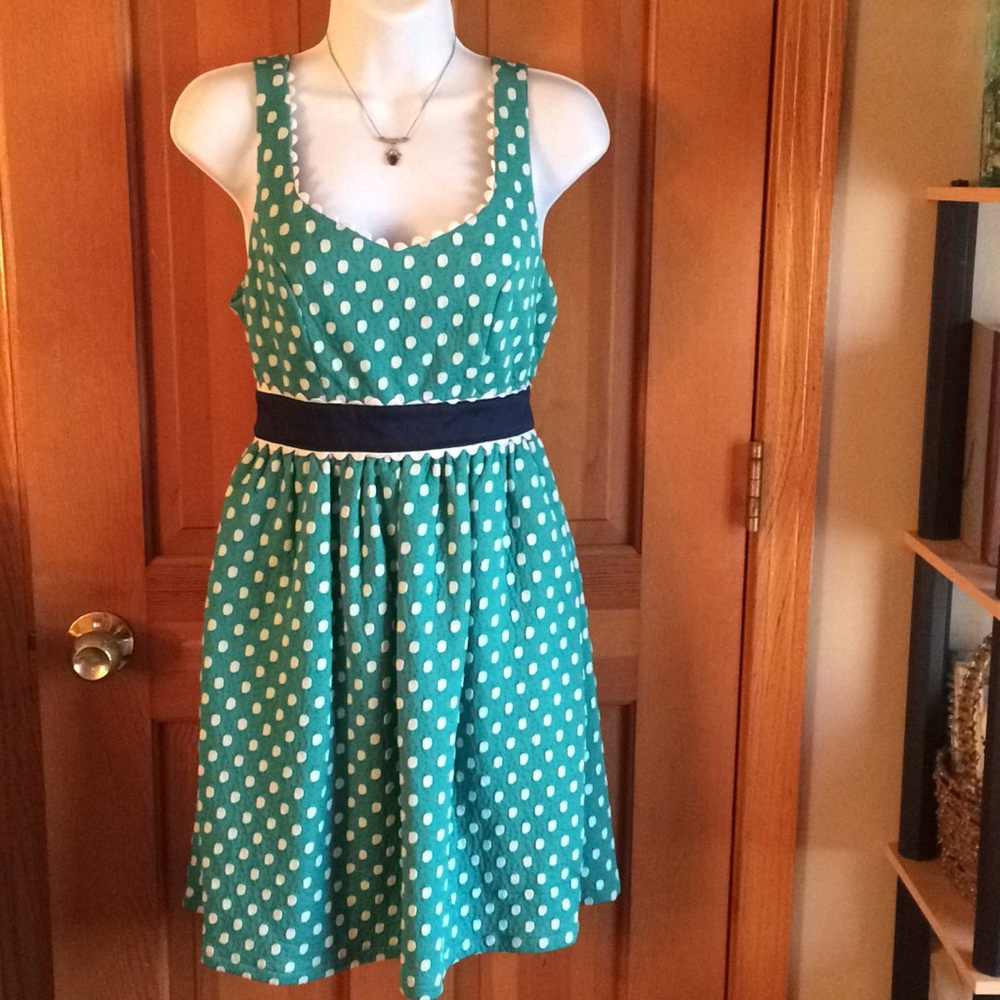JUDITHMARCH boutique polka dot dress